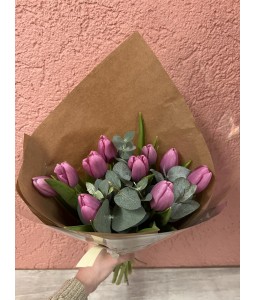 Bouquet de 10 tulipes